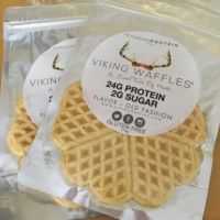 Gluten-free protein waffles from Viking Waffles